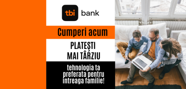 Tehnologia ITGalaxy in rate prin TBI Bank – Usor, rapid, convenabil